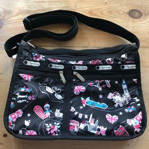 NWT Disney It’s a Small World by Le Sports Sac Bag